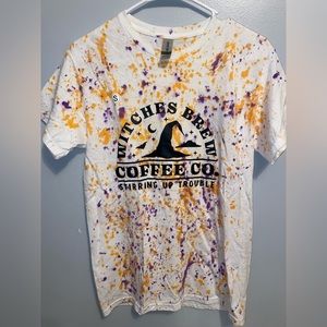 Witches brew tiedye tee shirt